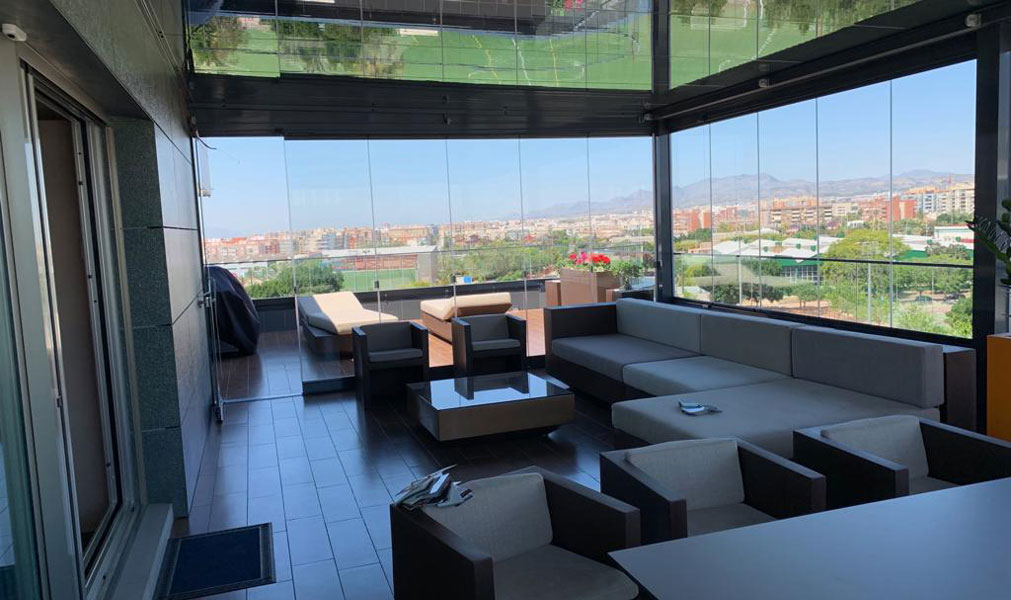 Cortinas de Cristal