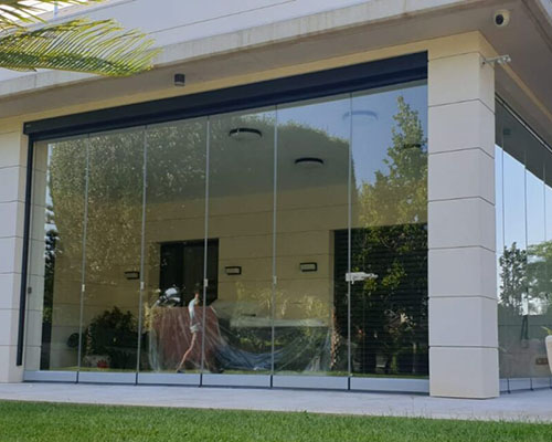 Cortinas de Cristal Correderas - Cerramientos Candela